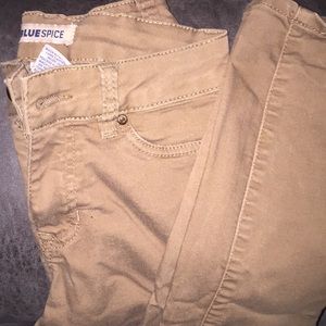Brown Blue spice jeans